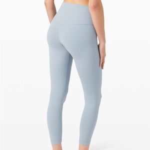 lululemon athletica Sky Blue High-Rise Leggings
